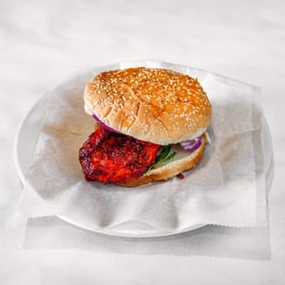 CHICKEN BURGER W/French Fries