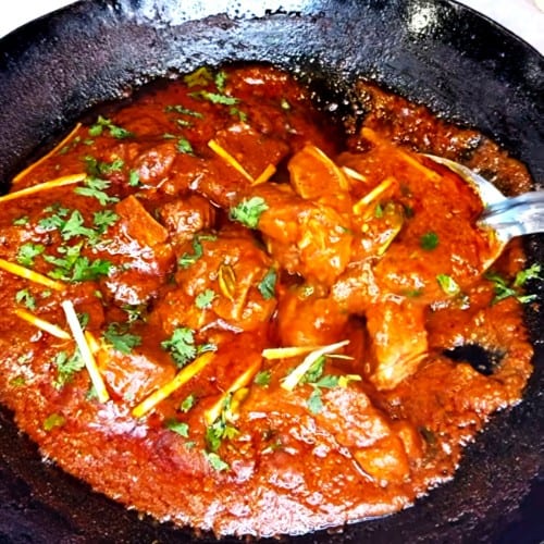 CHICKEN BLACK PEPPER KADAI.