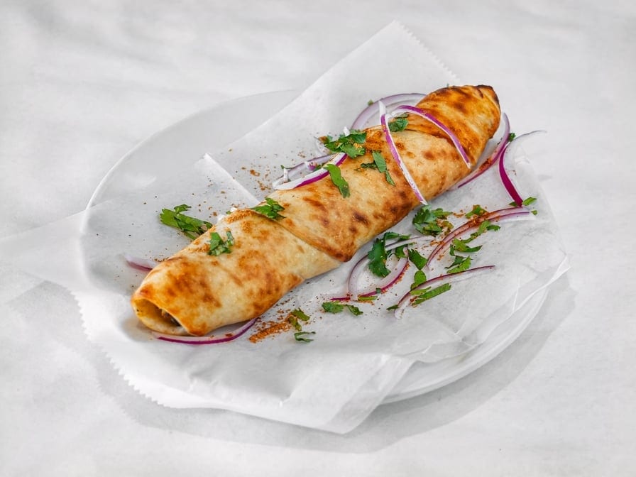 ALADDIN SPECIAL KABAB ROLL.