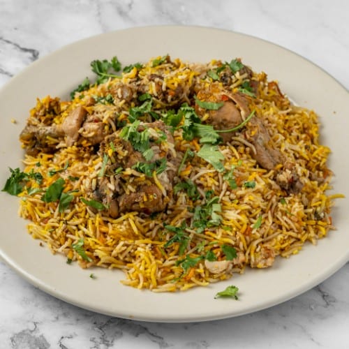 CHICKEN BIRYANI.
