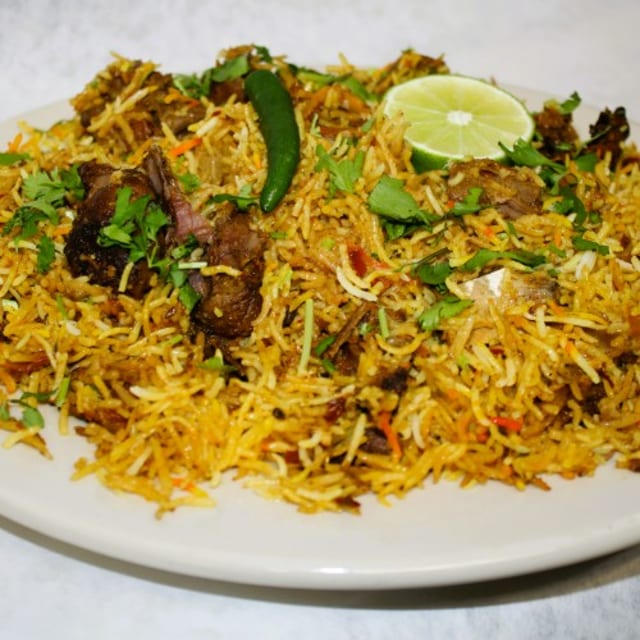 GOAT BIRYANI.