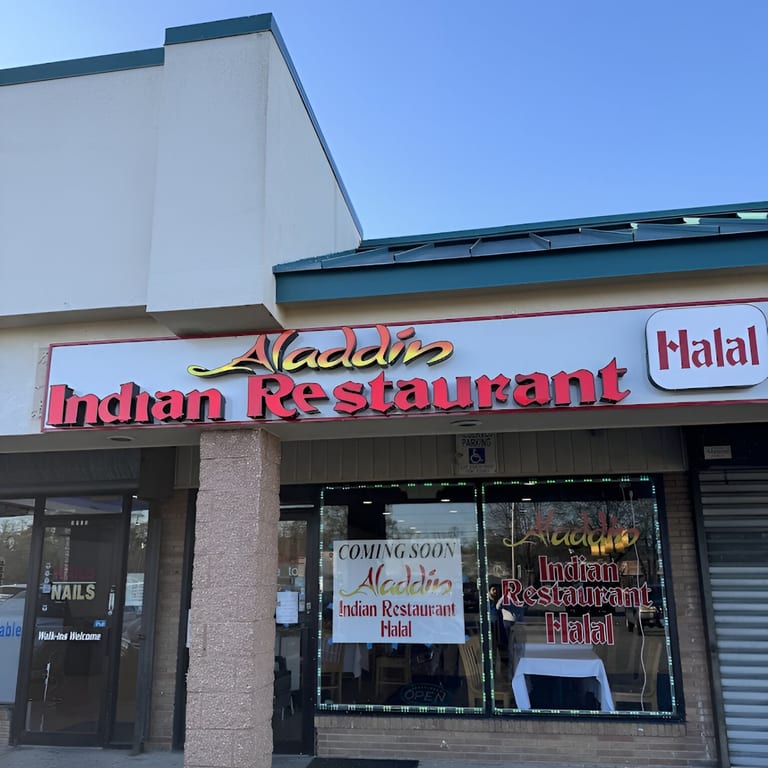 Welcome to Aladdin Indian Restaurant Zabiha Halal 