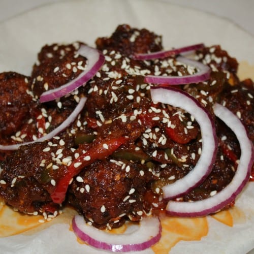 CHILLI  CHICKEN.