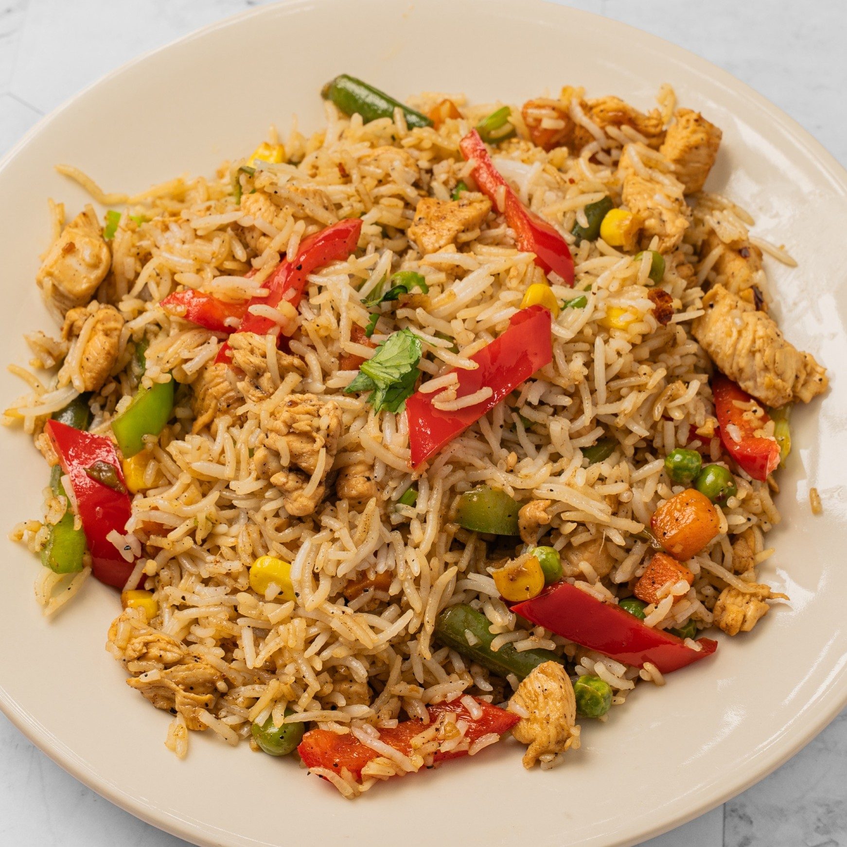 CHICKEN FRIDE RICE.