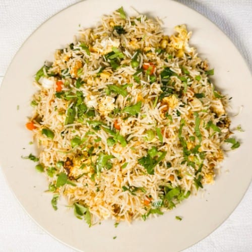 EGG FRIED RICE.